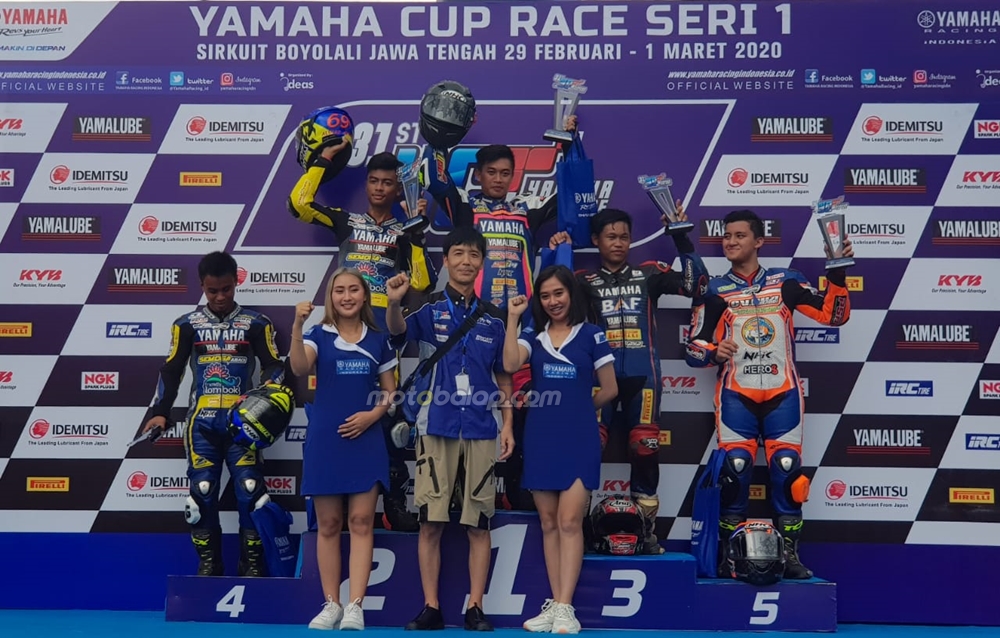 Lihat Hasil Lengkap Yamaha Cup Race seri-1 Boyolali 2020
