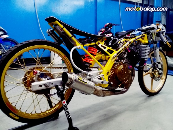 Menarik, FU Injeksi 200cc Rc3 Aben Racing Cetak 7.1 detik Tanpa Seting di Debut Perdananya