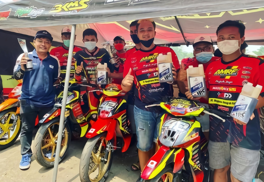 Bebek 2 Tak 116cc AMRF KOIZUMI ADD IPONE CLD PTKTS BKRT MADURACE 126 Pakai Ipone Oil khusus 2 tak