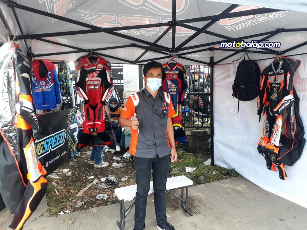 Booth AHRS pada gelarang Indonesia Cup Prix, Subang