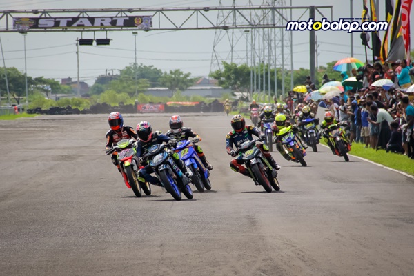 Fenomenal! MP1 Bebek 2Tak 125cc di Motoprix Region B Putaran 1 Surabaya
