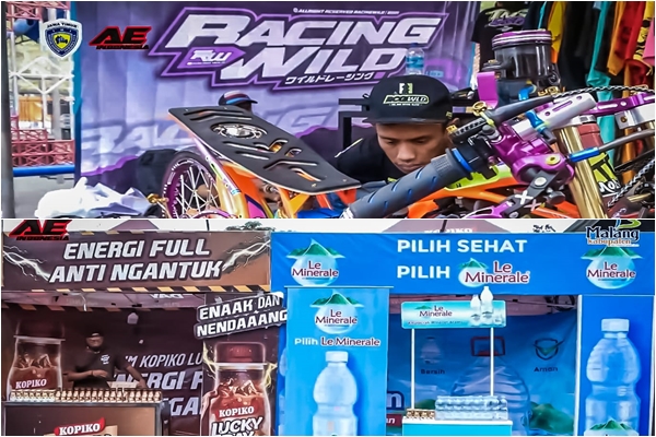 Support Dari Mayora & Racing Wild Kian Melengkapi Jajaran Sponsorship Giri Palma Pirelli Drag Bike Tiga Pilar Malang