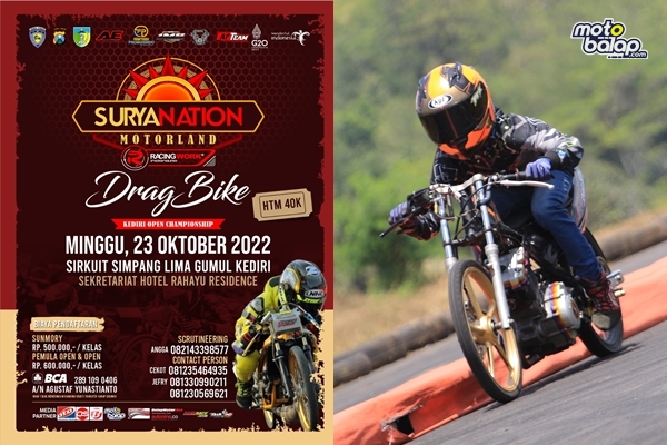 Catat! Demi Manjakan Peserta, AE Indonesia Racing Organizer Bersama Suryanation Motorland Siapkan Event Dragbike Istimewa di Akhir Pekan Ini