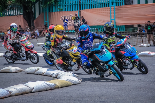 Perang Bintang Pebalap Hingga Hiburan Freestyle Warnai Kemeriahan Ibas Matic Race 2023 Yogyakarta
