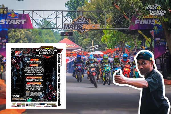 Keren! Mata Panah Cup Race Bakal Gelar Balap Motor Plus Kontes Modifikasi 4-5 Maret 2023