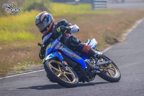 Tommy Salim Raih Grid 1 QTT Bebek 2T 116cc Mix Rider MCR 3 GBT