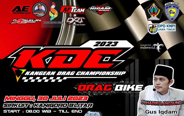 Gus Iqdam Bakalan Hadir di Kangean Drag Championship 2023