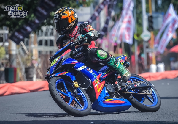 Kejurprov Jateng Manahadap 2023 Putaran 3 Blora: Agus Kempul (SAART Kalteng) Tercepat di Sesi QTT Bebek 4T TU 150cc Open