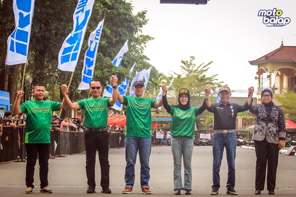 Sajian Balapan & Edukasi Warnai Meriahnya Gelaran Dandim Cup Road Race Tulungagung 2023