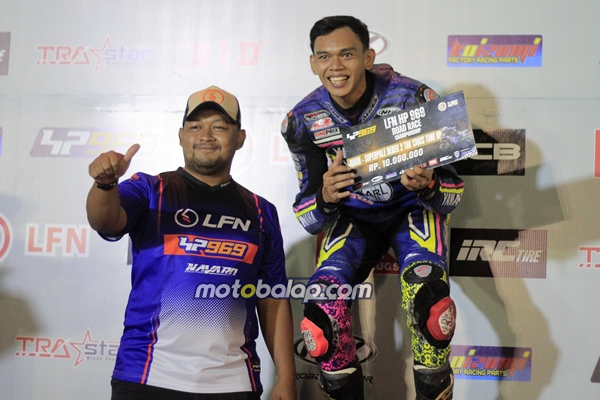 LFN HP 969 Road Race Championship Purwokerto: Alfi Husni Sapu Bersih Dua Kategori Superpole Hadiahnya 20jt