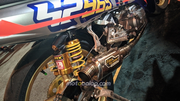 Terbukti, Pakai Fantera Racing Exhause 5 TP Tim Yamaha LFN HP 969 HDS Abrt Racing Team Jadi Yang Terbaik Di Race 2 Lewat Fahmi Basam