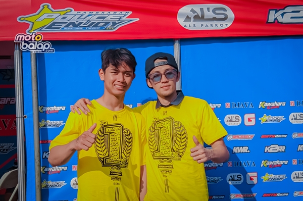 Akbar Abud Raih Gelar Juara Umum Motoprix Region B Katagori Novice Bareng Tim Kawahara Djava Racetech Sixty Racing