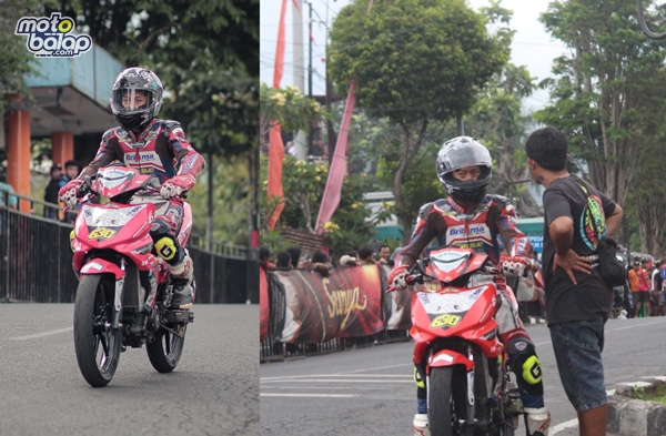 Jalani Estafet Dua Event Berbeda, Favian Sukses Kembali Naik Podium di KWB Night Road Race Championship 2023