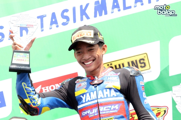 Sempat Absen di Motoprix Region B Putaran 2, Arai Agazka Tebus Utang Dengan Raih Dua Podium Pertama di Final Motoprix Tasikmalaya
