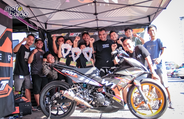 Win Filter SPRT BKJ MBRTech Creampie GDT Racing Raih Dua Podium di Final Motoprix Region B 2023