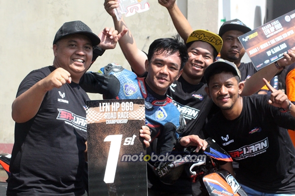 3 Alasan Hendra Rusadi Sabet Juara Bebek 2T 116cc Standard Open Final LFN HP 969 Road Race Championship