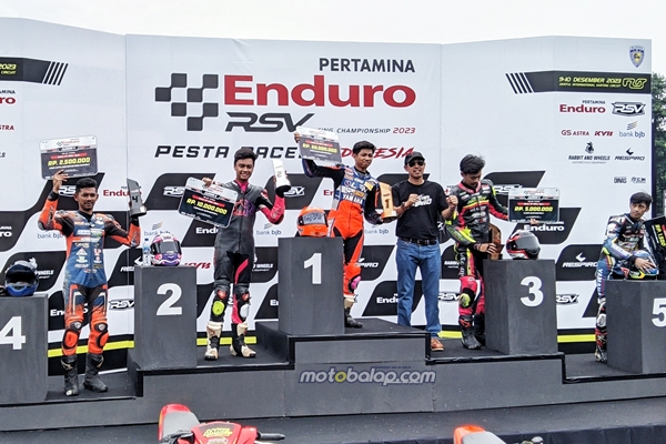 Fahmi Basam Kembali Memukau, Raih Podium di Kelas Bebek 2T 125cc Open