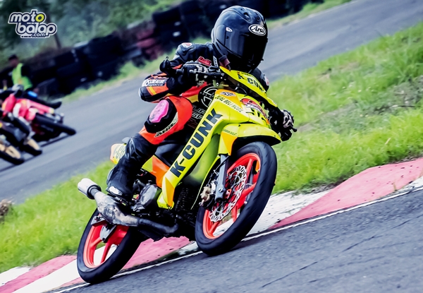 Inilah Bebek 2 Tak 125 cc Std Mix Rider Terkencang di Final MCR. Lihat Spesifikasinya!