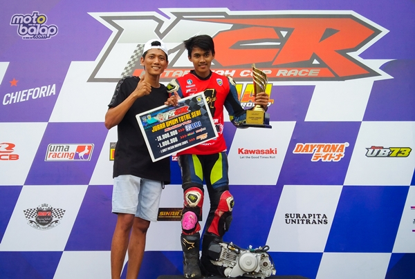 Pembuktian Tim Sinar Emas Racing Team Pamekasan dan Aqshal Ilham Capai Prestasi Gemilang Juara Umum MCR 2023