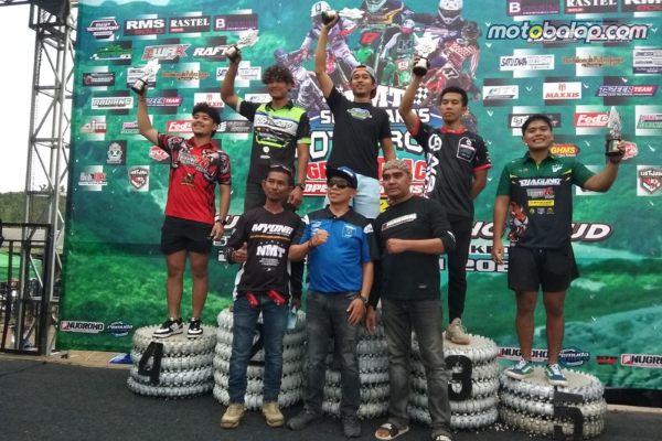 Hasil Balap Sabtu NMT Sugih Waras, Motocross Dan Grasstrack Open Championship 2024.