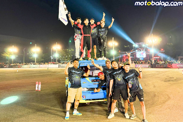 Dibatama Motosport Karawang Tim Baru Sukses Juara Umum B Kejurnas Slalom 2024 Seri 2 Sidoajo.