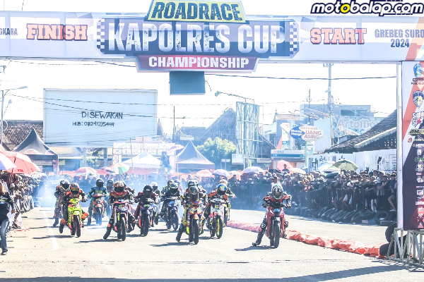Hasil Lengkap Kejuaraan Road Race Kapolres Cup Championship Ponorogo 2024.