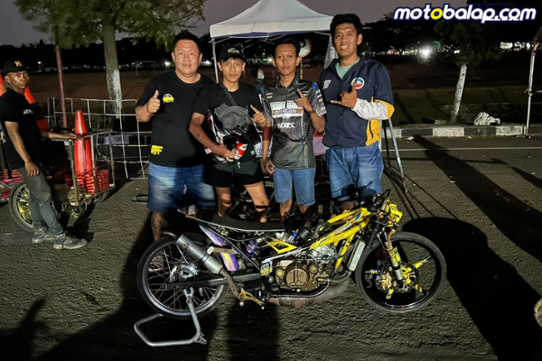 Abahican73 X Jocell Hantarkan Vicky BP Jadi Fastest Of The Day West Java Dragbike Cimahi
