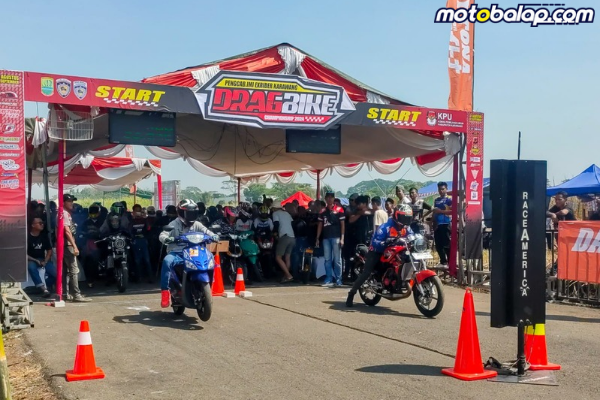 Pengcab IMI Exrider Karawang Dragbike Championship Sukses Diserbu 400 Starter