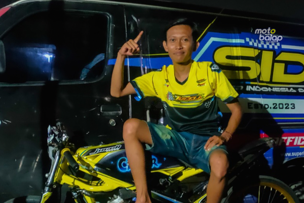 Jocell Bintang RH57 Koizumi Sukses Hantarkan Vicky BP Juara Umum Kejurda Jabar Drag Bike Putaran 4 Tasikmalaya