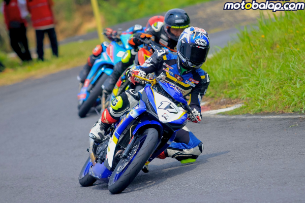 Fadli Rigani Juarai Race 1 Kelas MP1 Expert Final Kejurnas Motoprix Tasikmalaya