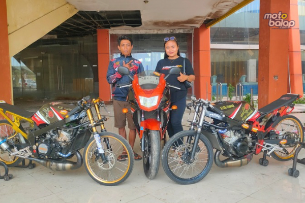 Kubu Mawar Dewata Downsquad Cikampek Bawa Kembali Samin Menapaki Podium Indonesia Open Drag Bike 2024 Indramayu