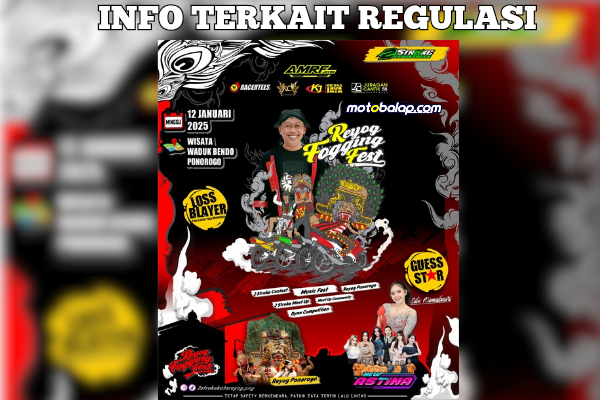 Perlu Di Cermati Dan Di Ketahui Ini Format Regulasi Beberapa Kompetensi Di Reyog Fogging Fest 2025 Ponorogo!