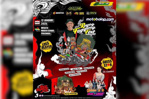Reyog Fogging Fest Akan Jadi Pestanya Para 2 Stroke Di Awal Tahun, Yuk Gas Ikuti Dan Ramaikan Acaranya 12 Januari 2025!