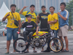 Debut Sukses: Jebong Bawa Jocell Kawahara Racing Juara di Sport 2T 155 STD Open Speed Driver Drag Competition