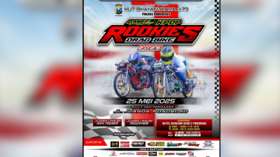 AMRF Feat KPDP ROOKIES DRAG BIKE 2025 SIAP PANASKAN PONOROGO