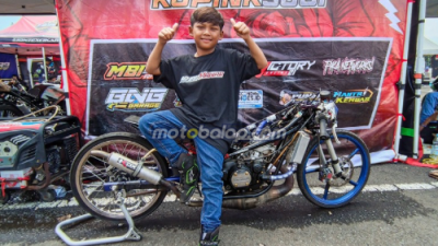 Joki Belia Kubu Mawar X LGM SYR Raih Fastest Sport 2T 155 TU Rookies SID Dragbike Championship Meikarta