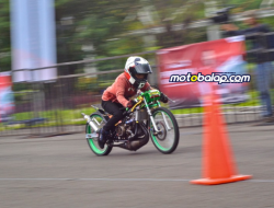 Arla Motor Kuasai Sport 155 TU Open Meikarta Super Drag Ade Oweh Jadi Yang Tercepat