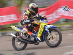 Jafar Munir Juara Bebek 2T 116cc Mix Rider Sumber Production Road Race Championship Pacu Motor Baba Motor Part Garapan Verrus
