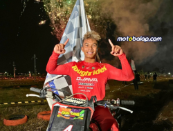 Tampil Di Kandang Sendiri M Zidane Sukses Raih Juara Umum Trial Game Dirt Seri 2 Sidoarjo