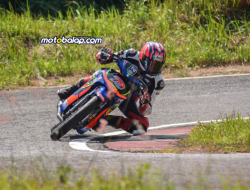 Abdul Gofar Juara Bebek Goreng 116cc Kejurnas Motoprix Subang Pacu Motor Medal Gemilang DRF Performance