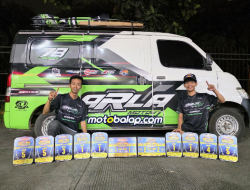 Arla Motor Ft SS78 Hantarkan Fahmi Afifi Juara Umum Rookies Jabar SID Dragbike Championship Meikarta