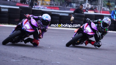 Duet Pembalap RMF Trans Mampu Jadi Yang Tebaik di Kelas 4 Tak 150 cc Novice Race 1 Superchallenge Superprix Seri 2 GBT Surabaya!