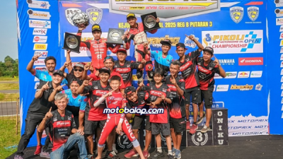 Honda Yukido Makin Menyala! Hadirkan Aksi Dramatis Hingga Double Winner Pada Kejurnas Motoprix Seri 3 Subang