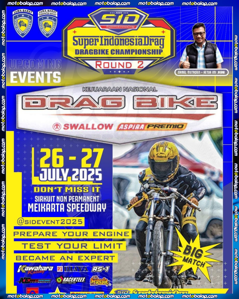 SID Dragbike Championship 2025 Round 2 Bakal Dipanaskan Laga Abah Ican ...
