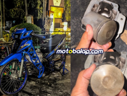 Edan! F1Z R AG Style Milik Bos Bacot Pamekasan Alami Piston Macet Tapi Masih Bisa Podium di RDC Dragbike Jombang Kok Bisa?