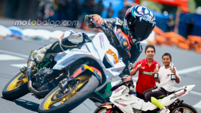 Determinasi dan Dominasi Agam Abdillah Terus Berlanjut Dengan Raihan Dobel Podium di Blitar Road Race Championship 2026