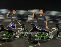 Terlalu Tangguh! F1ZR AG Style Sekar Anom Group Masih Jadi Momok Menakutkan di Kategori Pemula dan Mix Rider Matapanah Rookie Dragbike GBT Surabaya