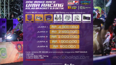 Gebrakan Baru Matapanah Rookie Dragbike Kanjuruhan Malang Hadirkan Kelas OMR Produk Uma Racing! Simak Aturan Mainnya