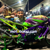 Tampilan Baru Ninja 155 Rangka STD Sekar Anom Group Catatkan Podium Pertama di Matapanah Rookie Dragbike Malang!