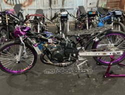 Tiga Joki, Satu Misi! BMSspeed x Pika2GD Bidik Dominasi di W2 Drag Bike Bangkinang